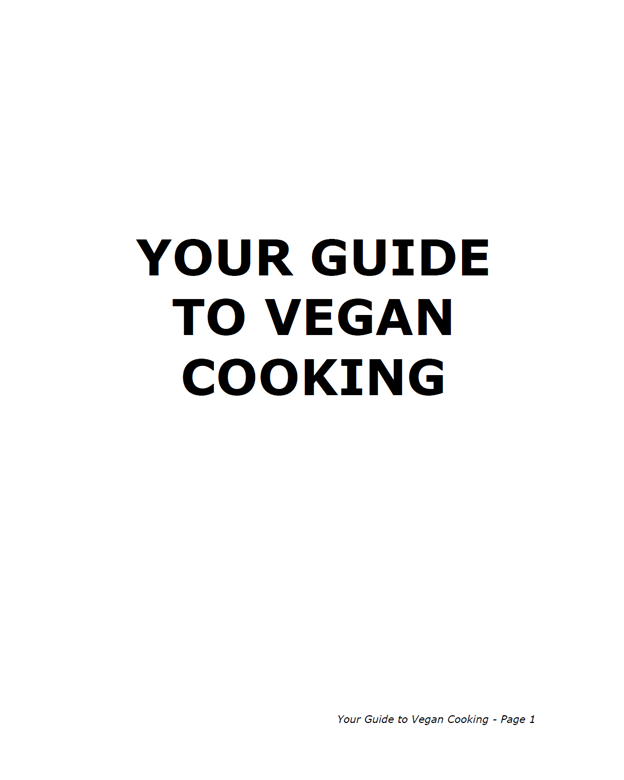 Your Guide To Vegan Cooking